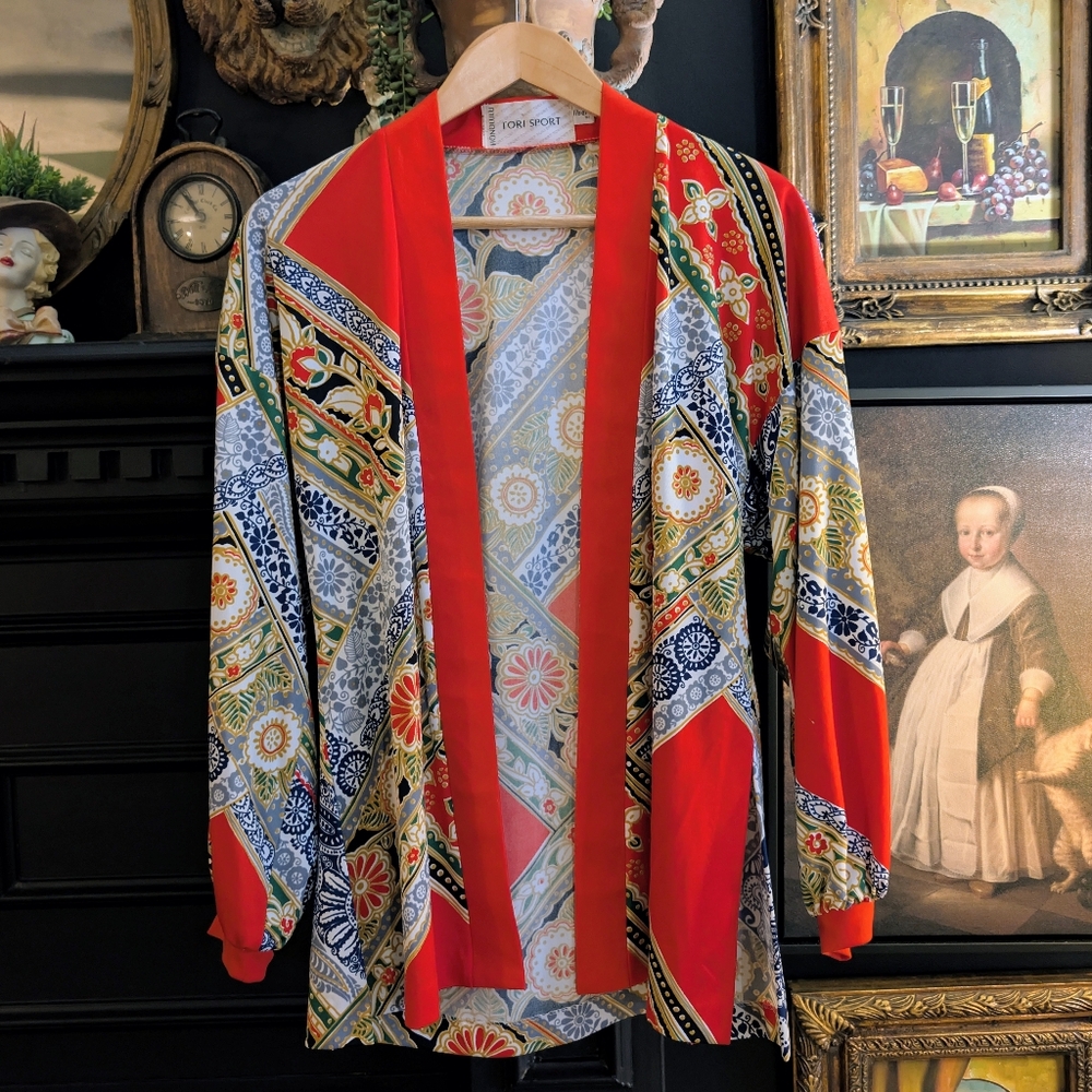 Vintage Liberty House Honolulu Tori Sport Kimono Jacket | Resort Wear